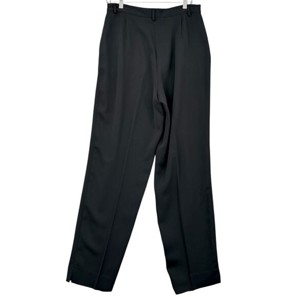 Garfield & Marks Sydney Trouser Black Pleated Corpcore‎ Style Pants Size 10 - Picture 2 of 7